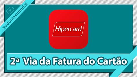 segunda via da fatura hipercard